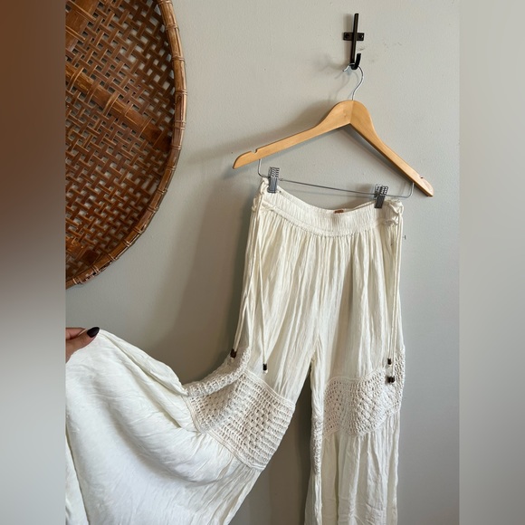 Free People Keeley Set Pants Ivory - Picture 6 of 10